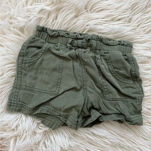 Old Navy Toddler Girls Green Shorts, size 4T